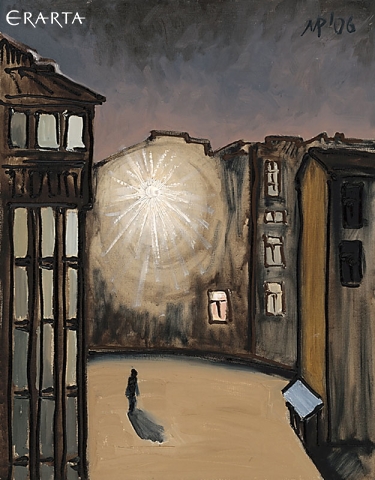 Yard at Night, Ruben Monakhov